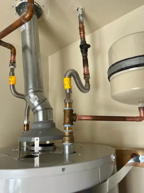 Water heater installation and plumbing repair in Tocsin